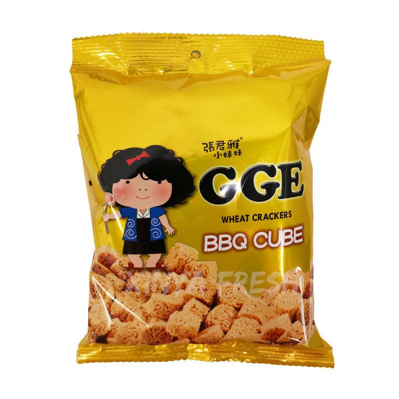 Wheat Crackers BBQ Cube GGE 80g