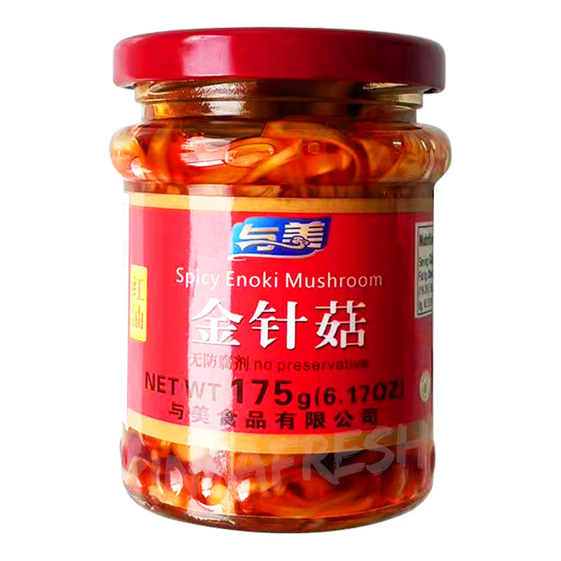 Spicy Enoki Mushroom YUMEI 175g