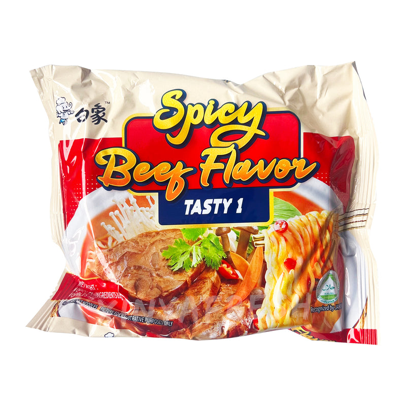 Instant Noodle Spicy Beef Flavor Halal Certified BAIXIANG 81g