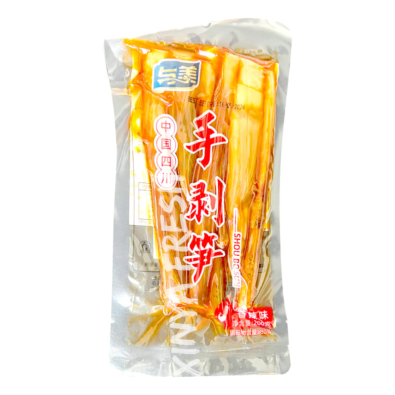 Hand Peeling Bamboo Shoots Spicy Flavor YUMEI 200g