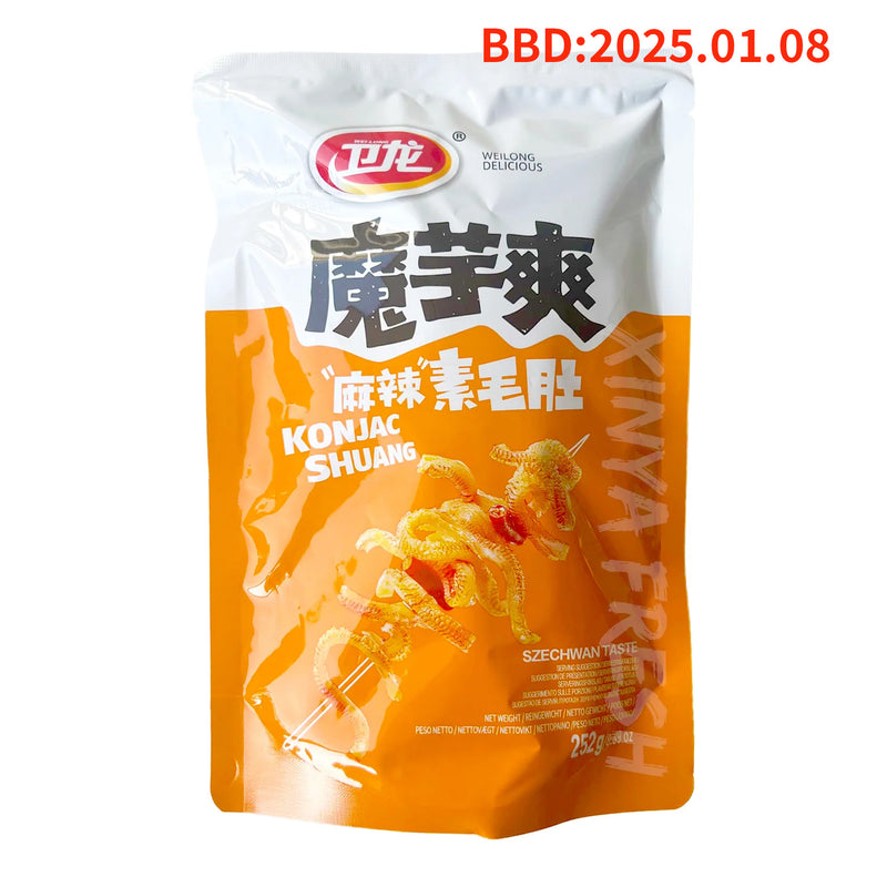 Konjac Shuang Snack Szechwan Falvor WEILONG 252g