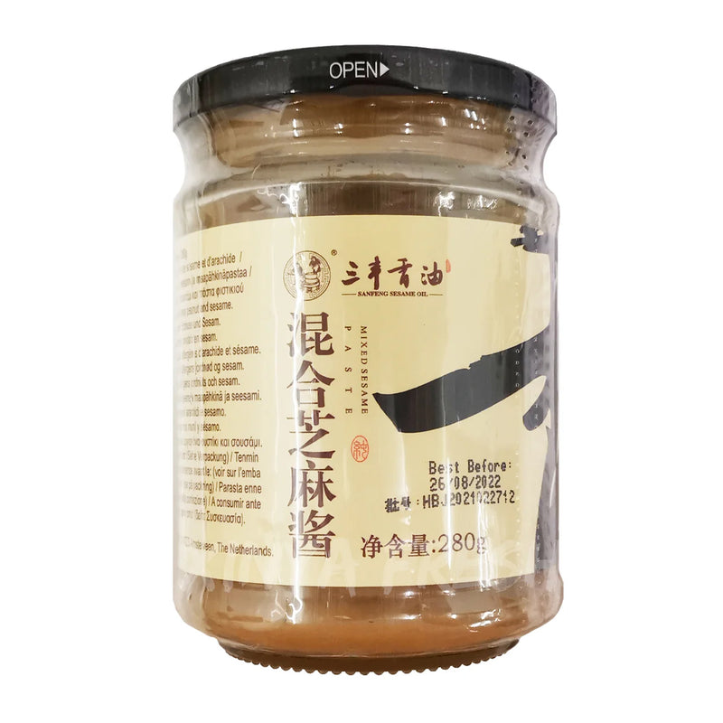 Mixed Sesame and Peanut Paste SANFENG 280g
