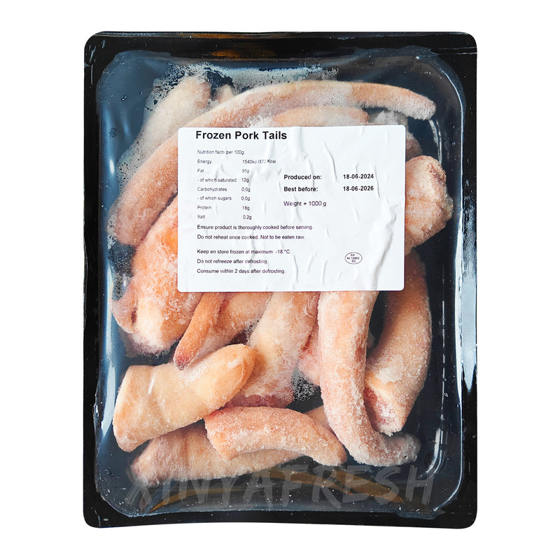 Frozen Pork Tails 1kg