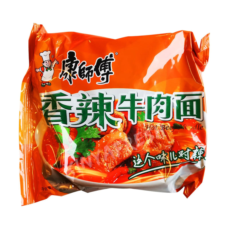 Instant Noodle Hot Beef Flavour KANGSHIFU 104g