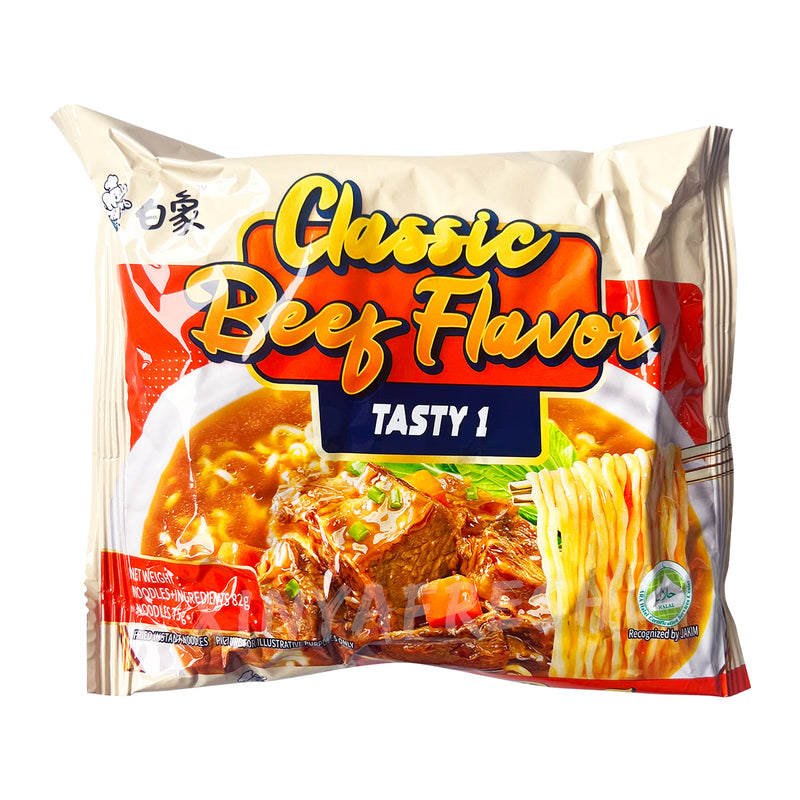 Instant Noodle Classic Beef Flavor Halal Certified BAIXIANG 82g