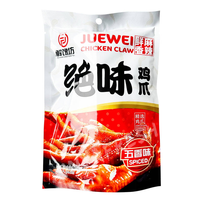 Juewei Chicken Feet Five Spice Flavor JCF 140g