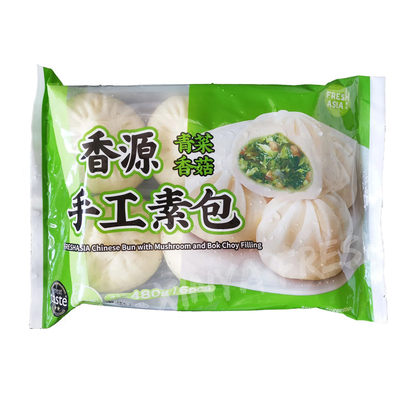 Chinese Bun Mushroom & Bok Choy Filling FRESHASIA 480g