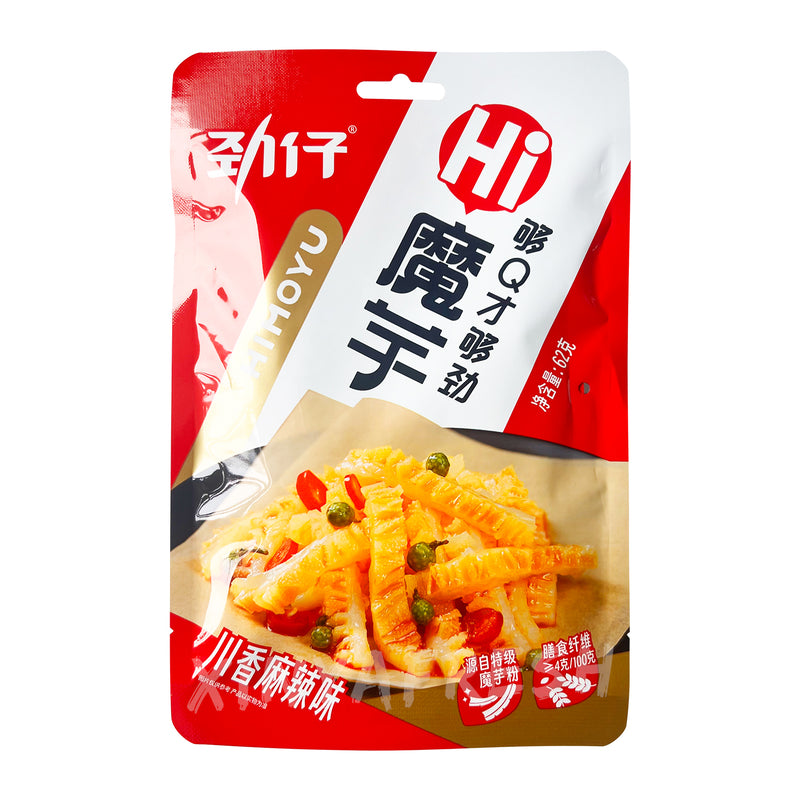 Konjac Snack Hot Spicy Flavor JINZAI 62g