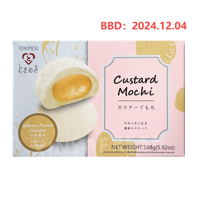 Fruity White Peach Flavor Mochi TOKIMEKI 168g