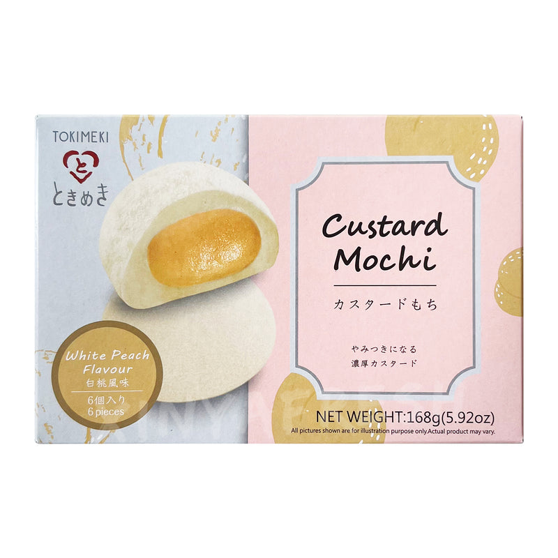 Fruity White Peach Flavor Mochi TOKIMEKI 168g