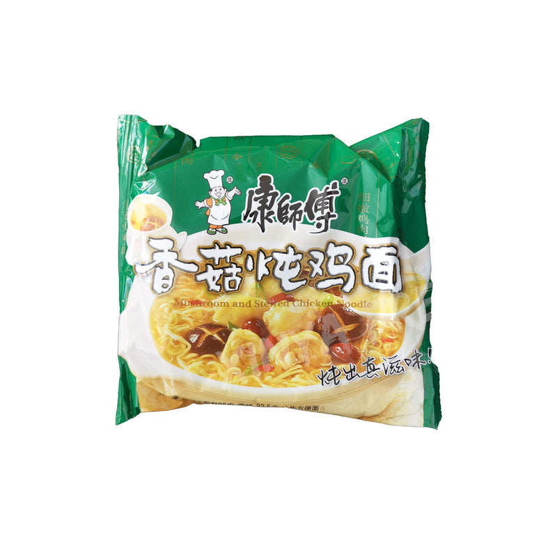 Instant Noodle Stewed Chicken Mushroom Flavor KANGSHIFU 98g x 24 packs