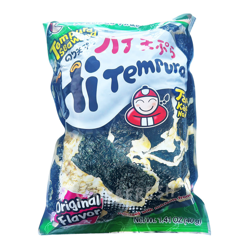 Tempura Seaweed Snack Origina Flavor TAO KAE NOI 40g