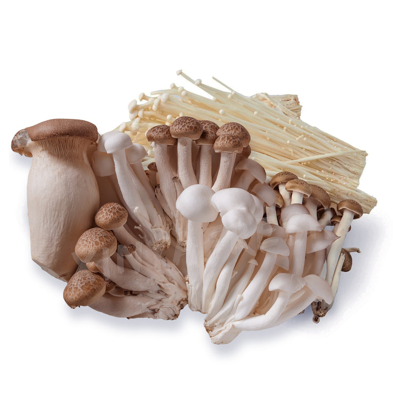 Mixed Mushroom (KingOyster/Shimeji/Enoki/Brown Mushroom Shimeji) 400g
