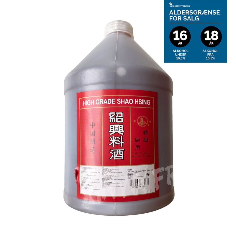 Shao Xing Cook Wine 14% Alc. 3.78L