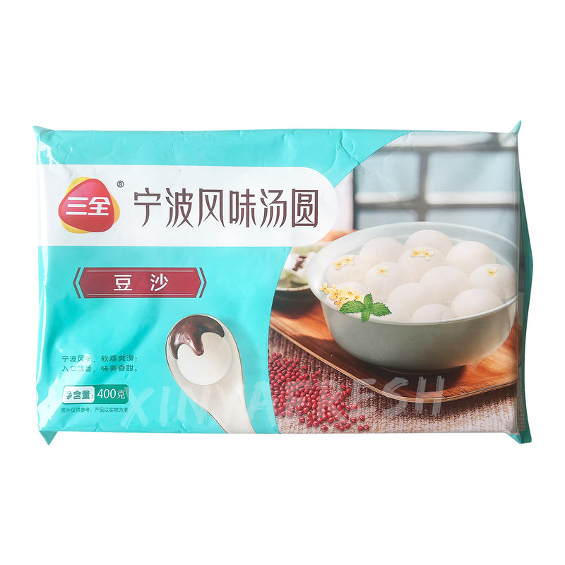 Glutinous Rice Balls with Sweetened Red Bean Paste Filling SANQUAN 400g