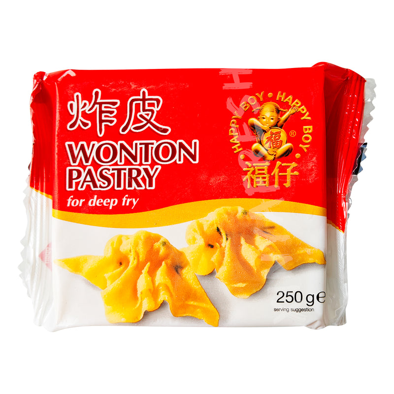 Wonton Pastry for Deep Fry HAPPY BOY 250g