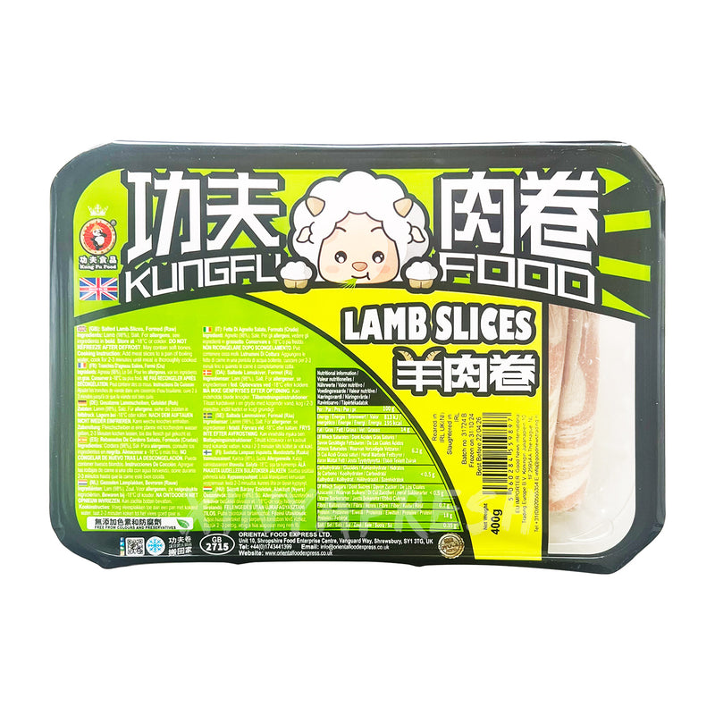 Lamb Slices KUNG FU 400g