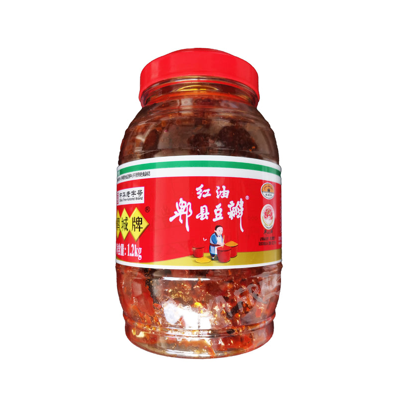 Broad Bean Paste Red Oil JUANCHEN 1200g