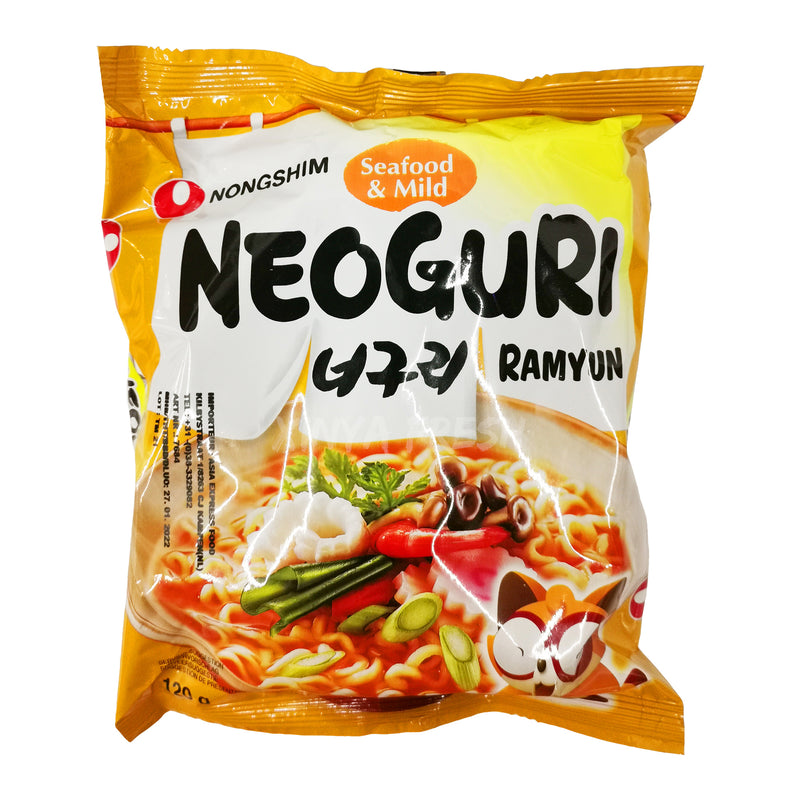 Instant Noodles Neoguri Seafood & Mild Flavor NONG SHIM 120g