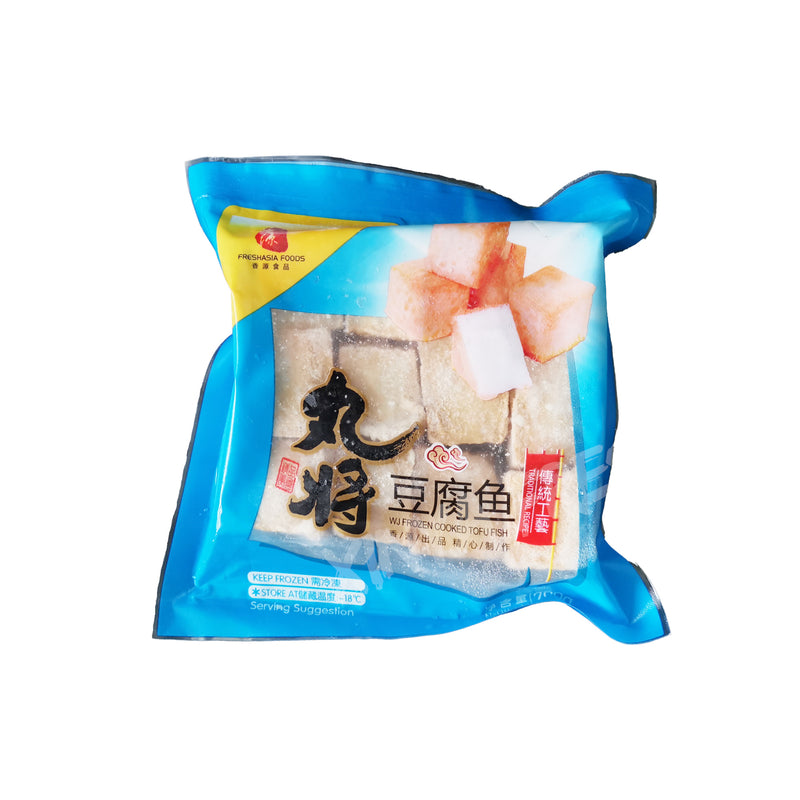 WJ Frozen Cooked Tofu Fish FRESHASIA 200g