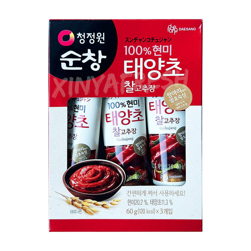 Gochujang Hot Pepper Paste CHUNGJUNGONE 60g*3Tube