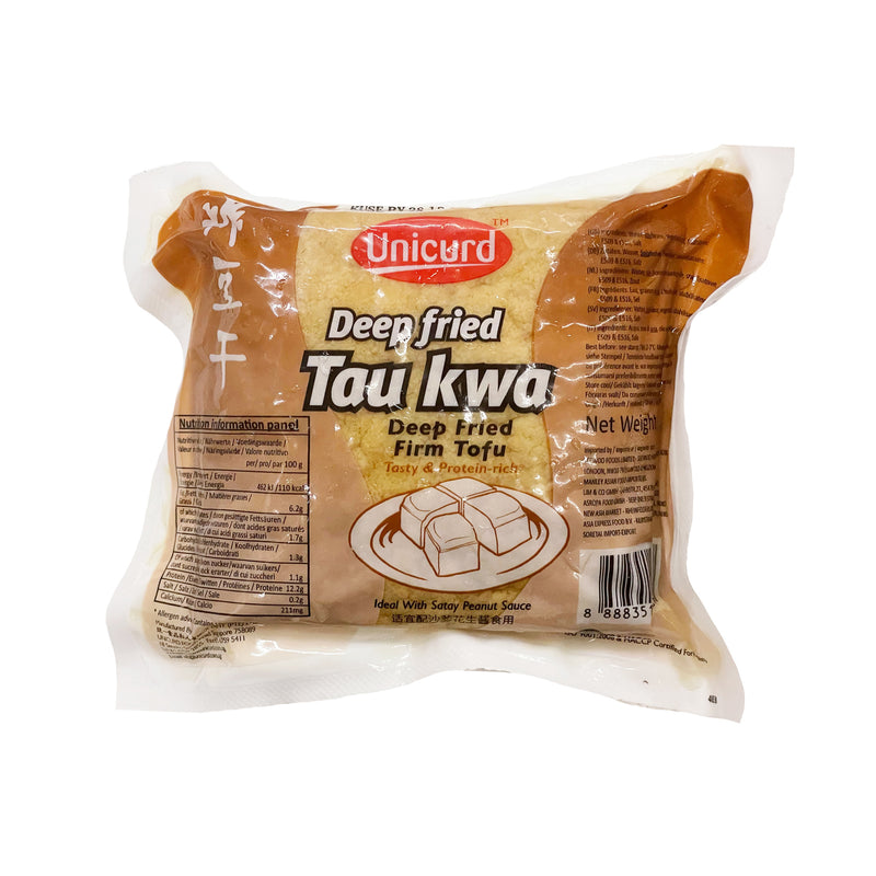 Tau Kwa Deep Fried Firm Tofu UNICURD 220g