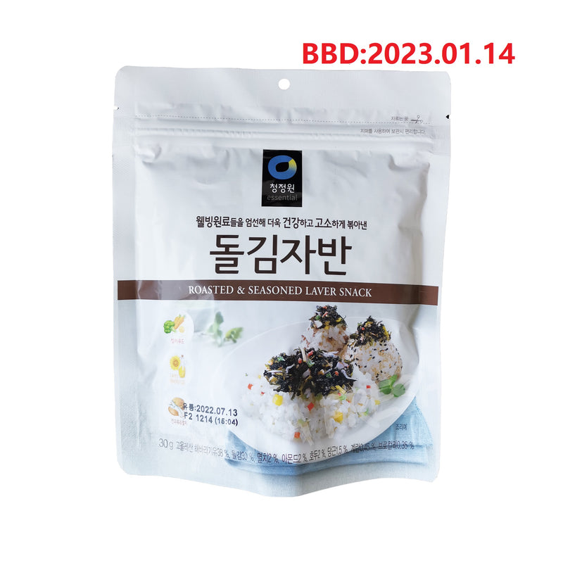 Roasted & Seasoned Laver Snack CHUNG JUNG ONE 30g