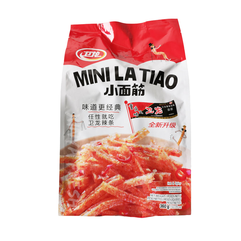 Latiao Hot & Spicy Mini WEILONG 360g