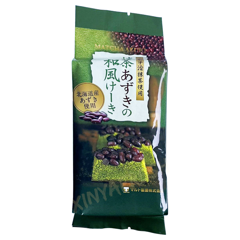 Matcha Red Bean Cake MARUTO 120g