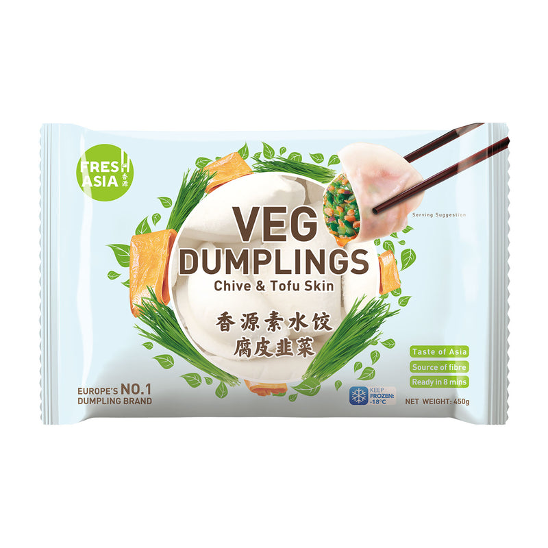 <tc>Purløg & Tofu Skin Dumplings FRESHASIA 450g</tc>