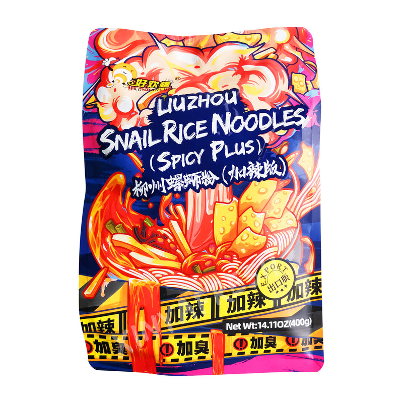 Liuzhou Snail Rice Noodles Spicy Plus HAOHUANLUO 400g