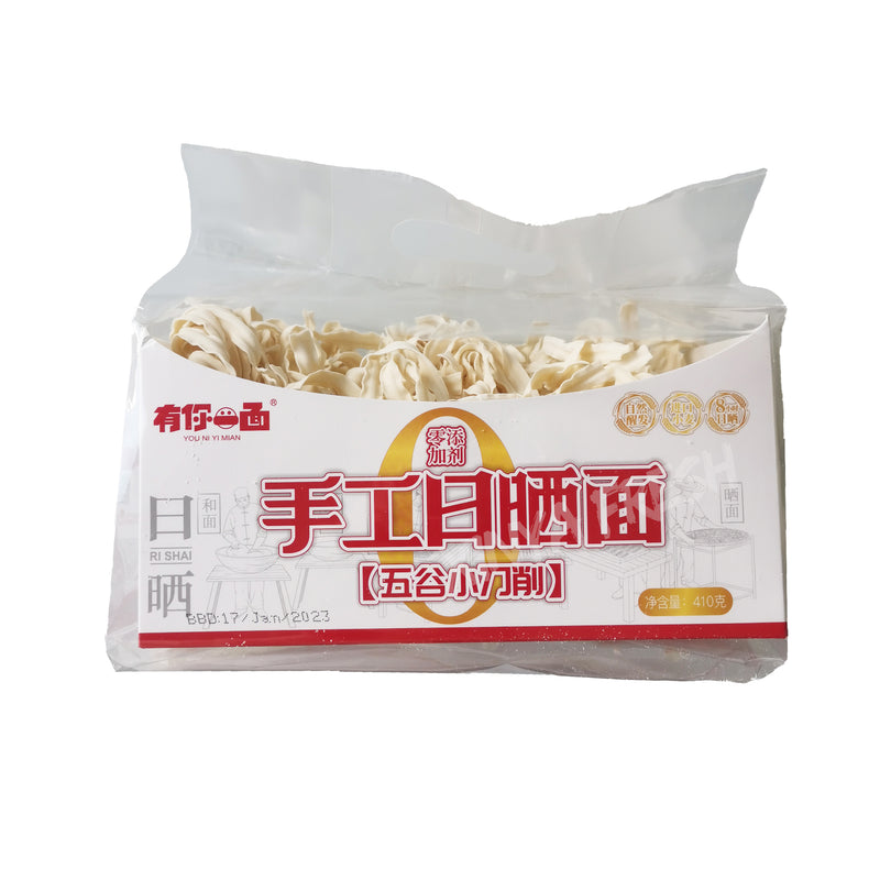 Sliced Noodle Five Cereals YOUNIYIMIAN 410g