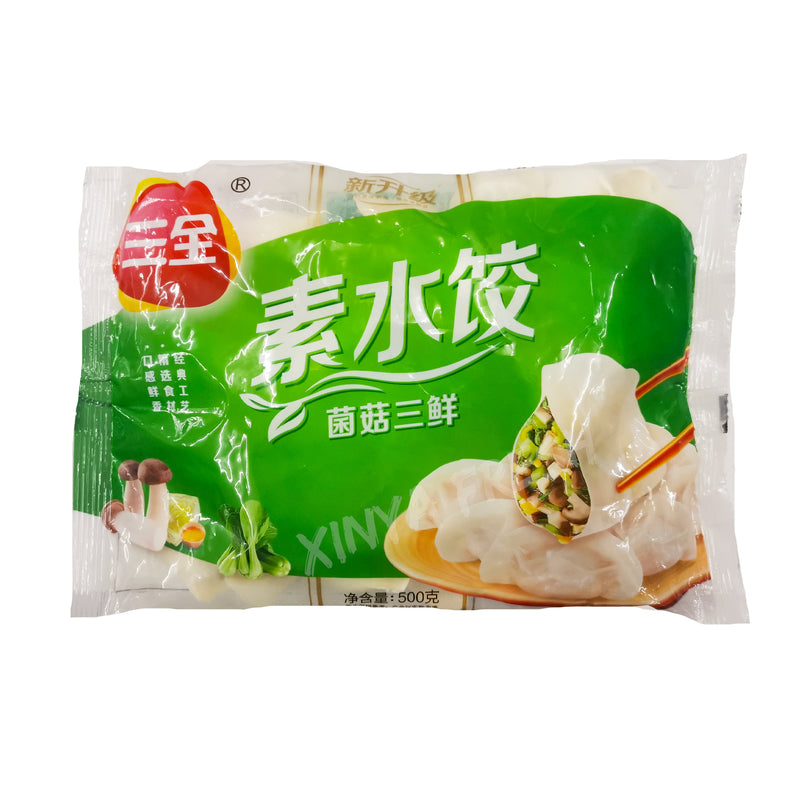 Mushroom Three-Fresh Delicacies Dumpling SANQUAN 500g