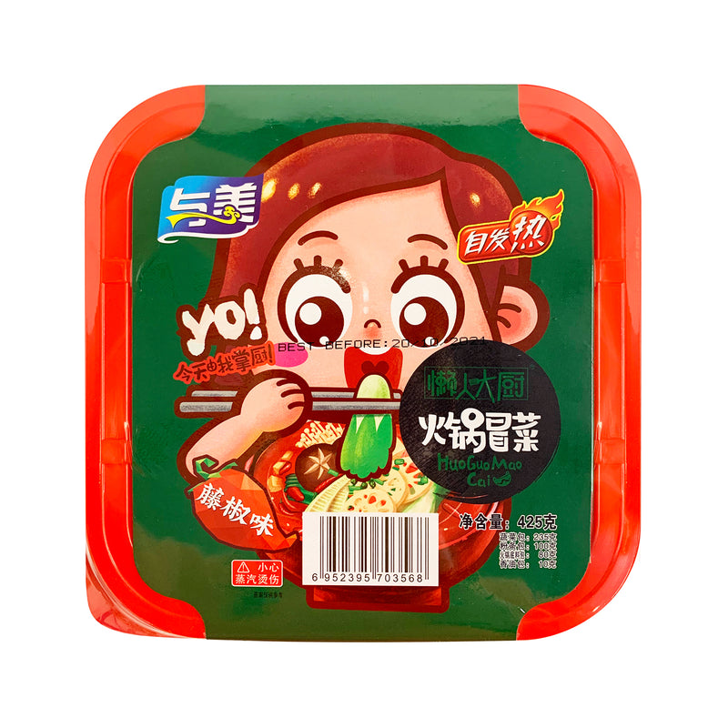 Instant Sichuan Hot Pot Green Pepper Flavor YUMEI 425g