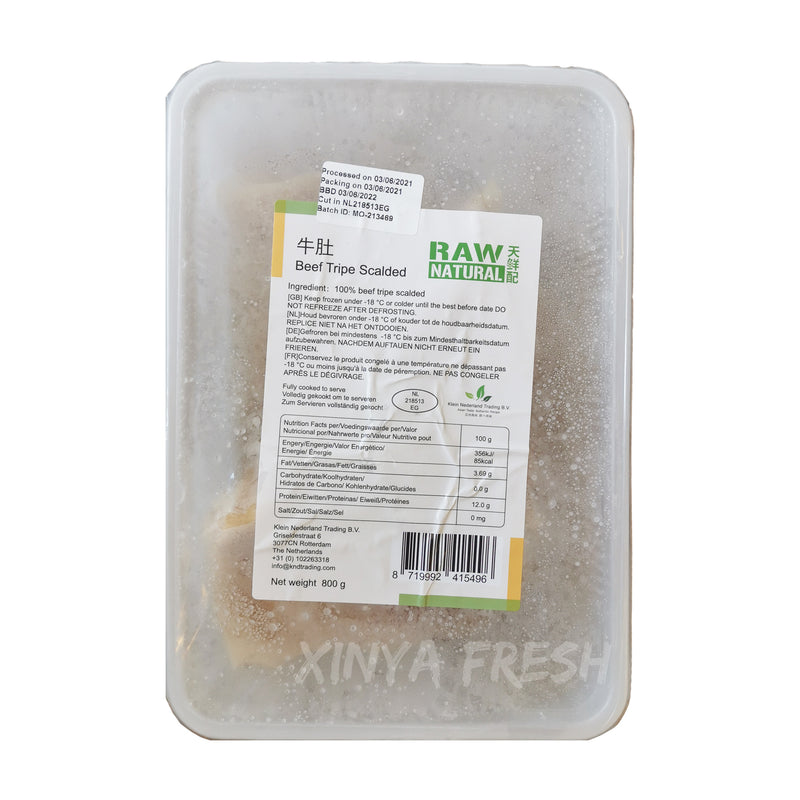 Cow Tripes RAW & NATURAL 800g
