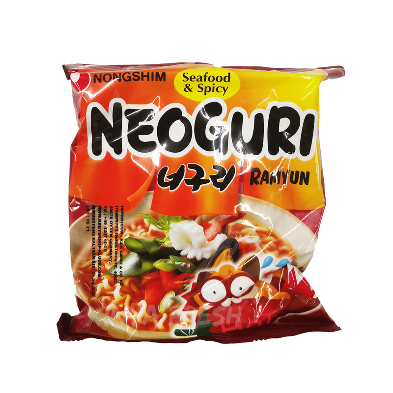 Instant Noodles Neoguri Seafood & Spicy Flavor NONG SHIM 120g