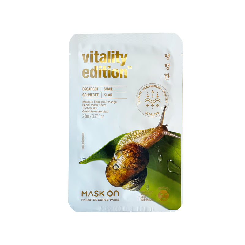 Snail Vitality Mask Sheet MAISON DE COREE