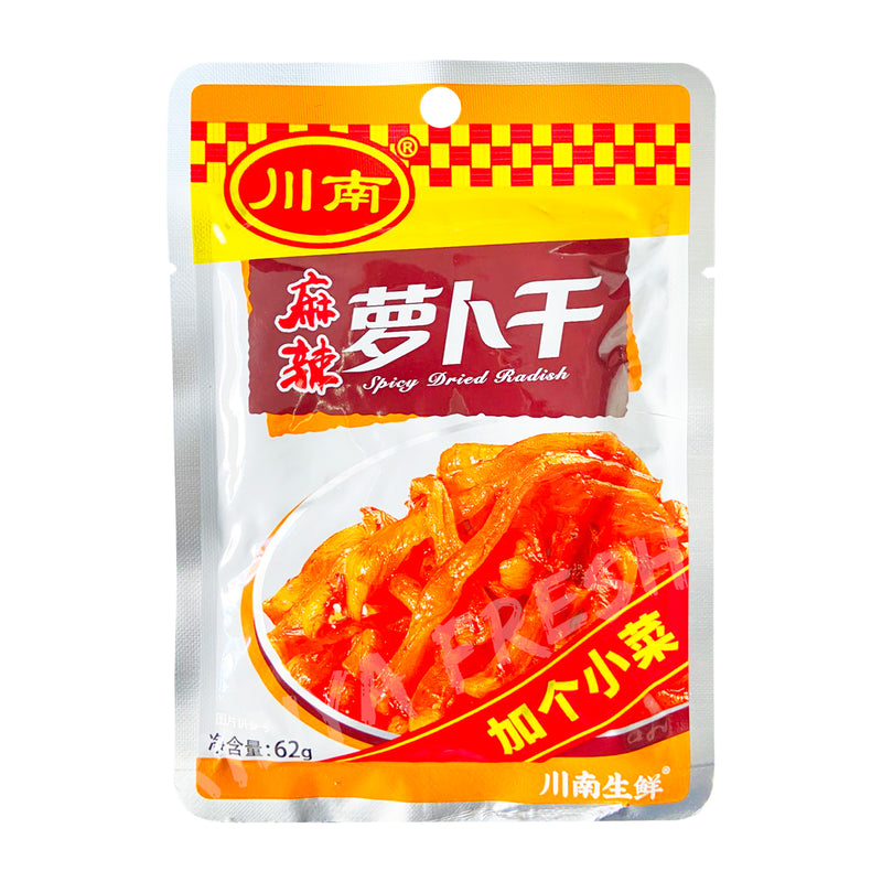 Spicy Dried Radish CHUANNAN 62g