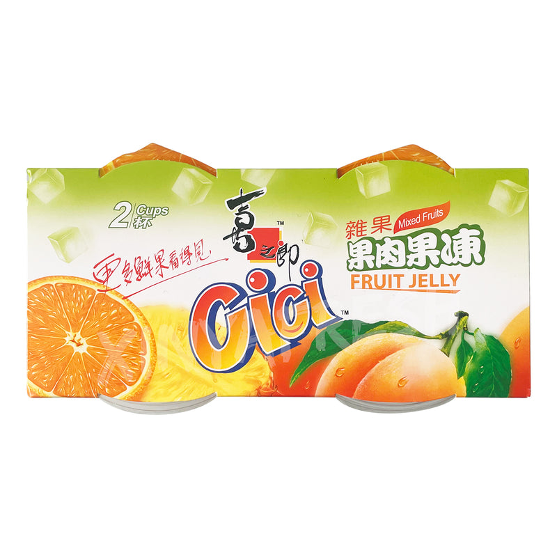Fruit Jelly Multi Fruit Flavor 2Cups XIZHILANG 400g