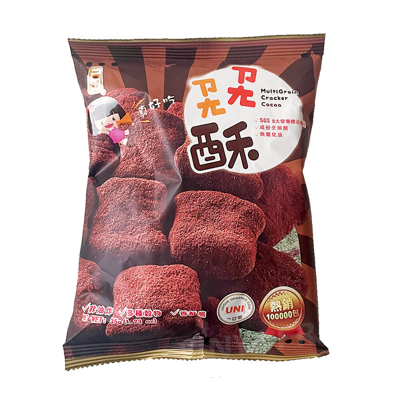 Multi Grain Cracker Cocoa Flavor YIKOUTIAN 35g